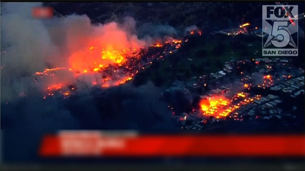 南加州山火持續出現新火頭