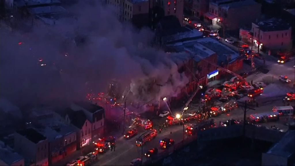 紐約住宅大樓大火釀十多人傷