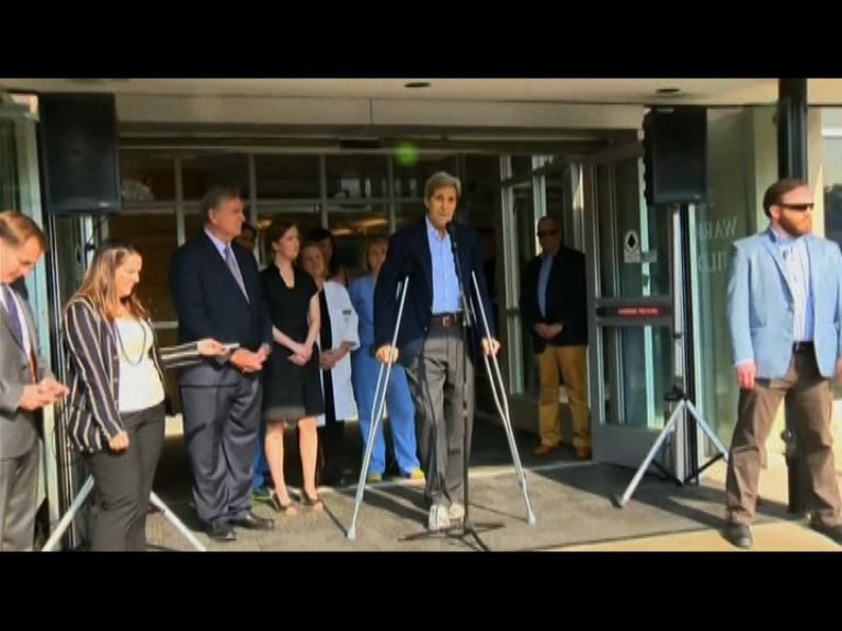 克里出院將繼續參與伊朗核談判