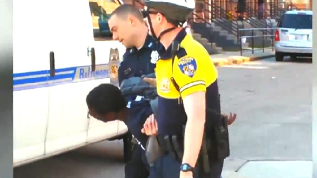 美國巴爾的摩警方被斥慣常針對黑人