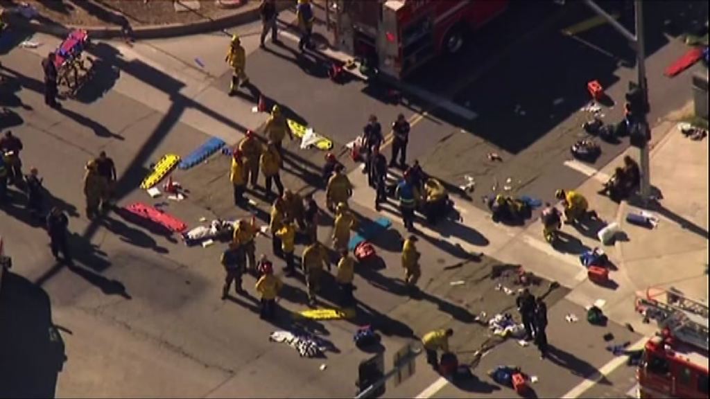 加州槍擊案十四人遇難　兩疑犯被擊斃