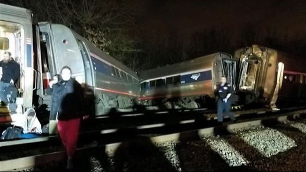 南卡羅來納州火車相撞最少兩死逾50傷