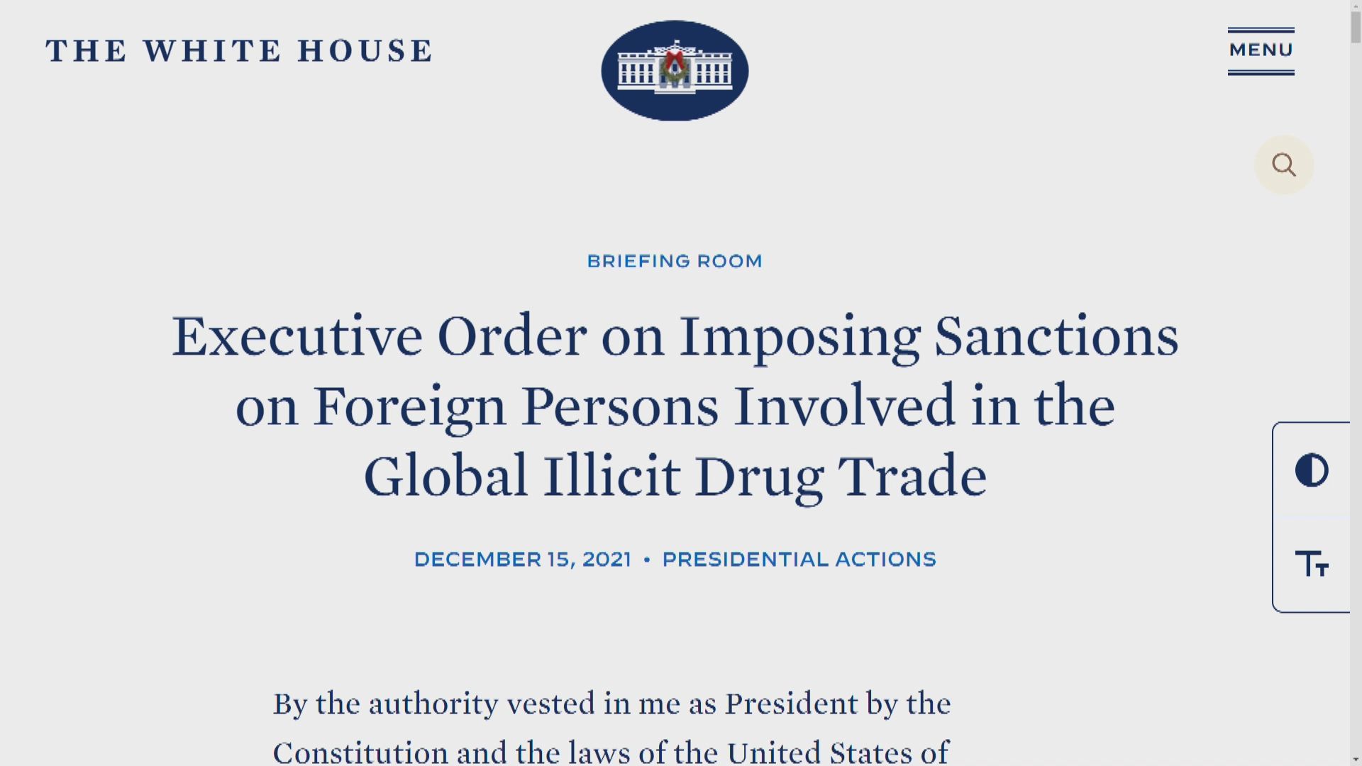 打擊芬太尼成癮美國制裁中國等25個實體和個人　中國外交部：堅決反對