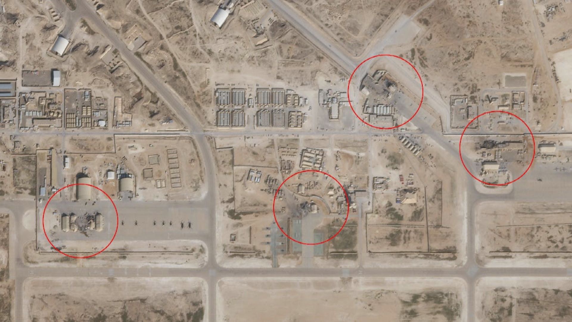 遇襲伊拉克美軍基地多處受損