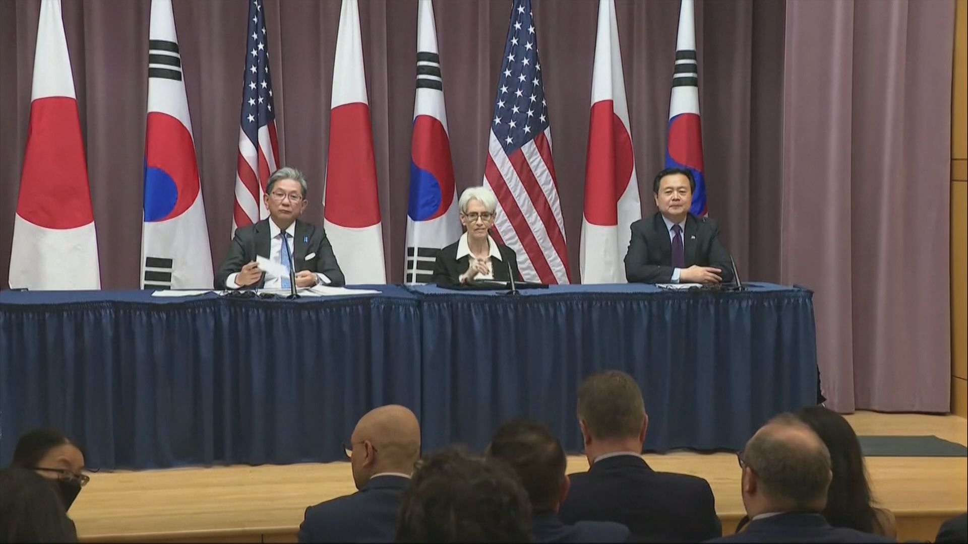 美日韓副外長會晤　重申台海和平穩定重要性