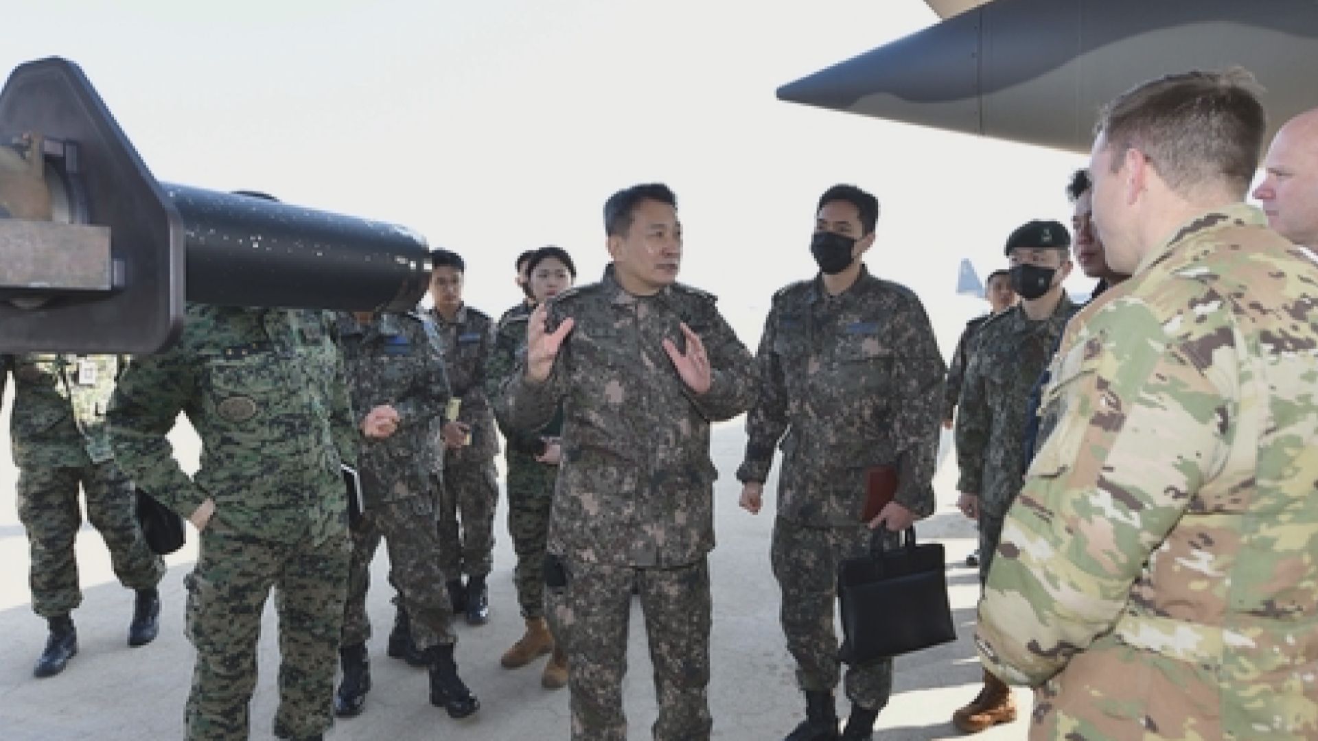 美軍特種部隊攻擊機首度赴韓演習