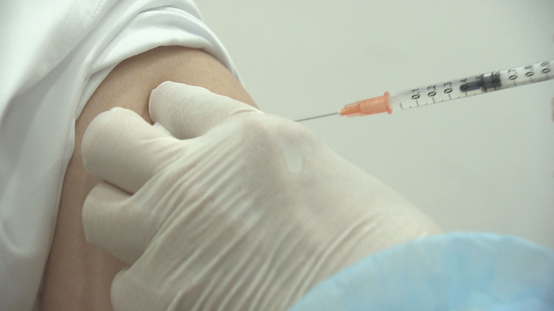 周一日有約17600人接種新冠疫苗