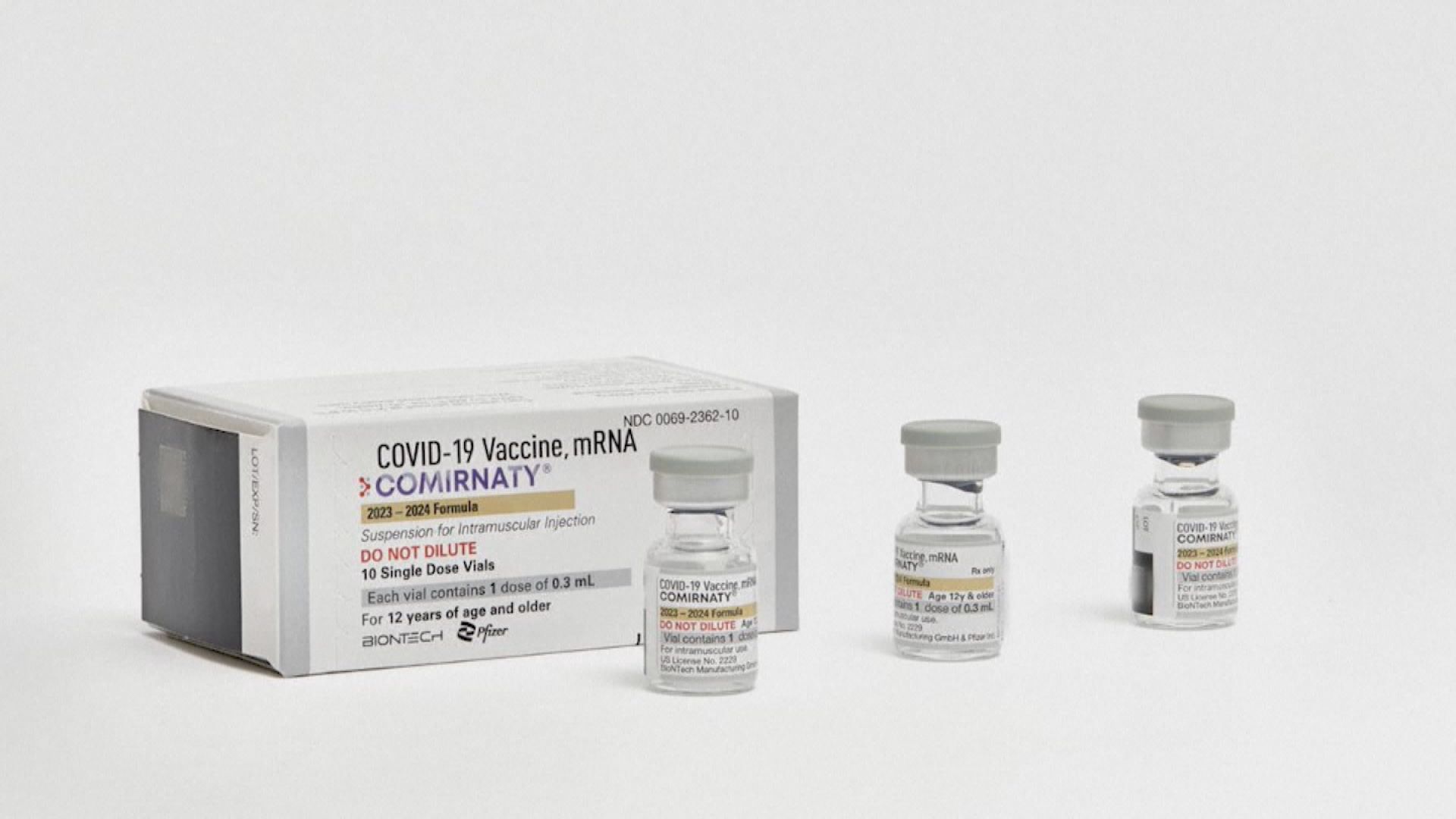 美國FDA批准使用兩款更新版新冠疫苗