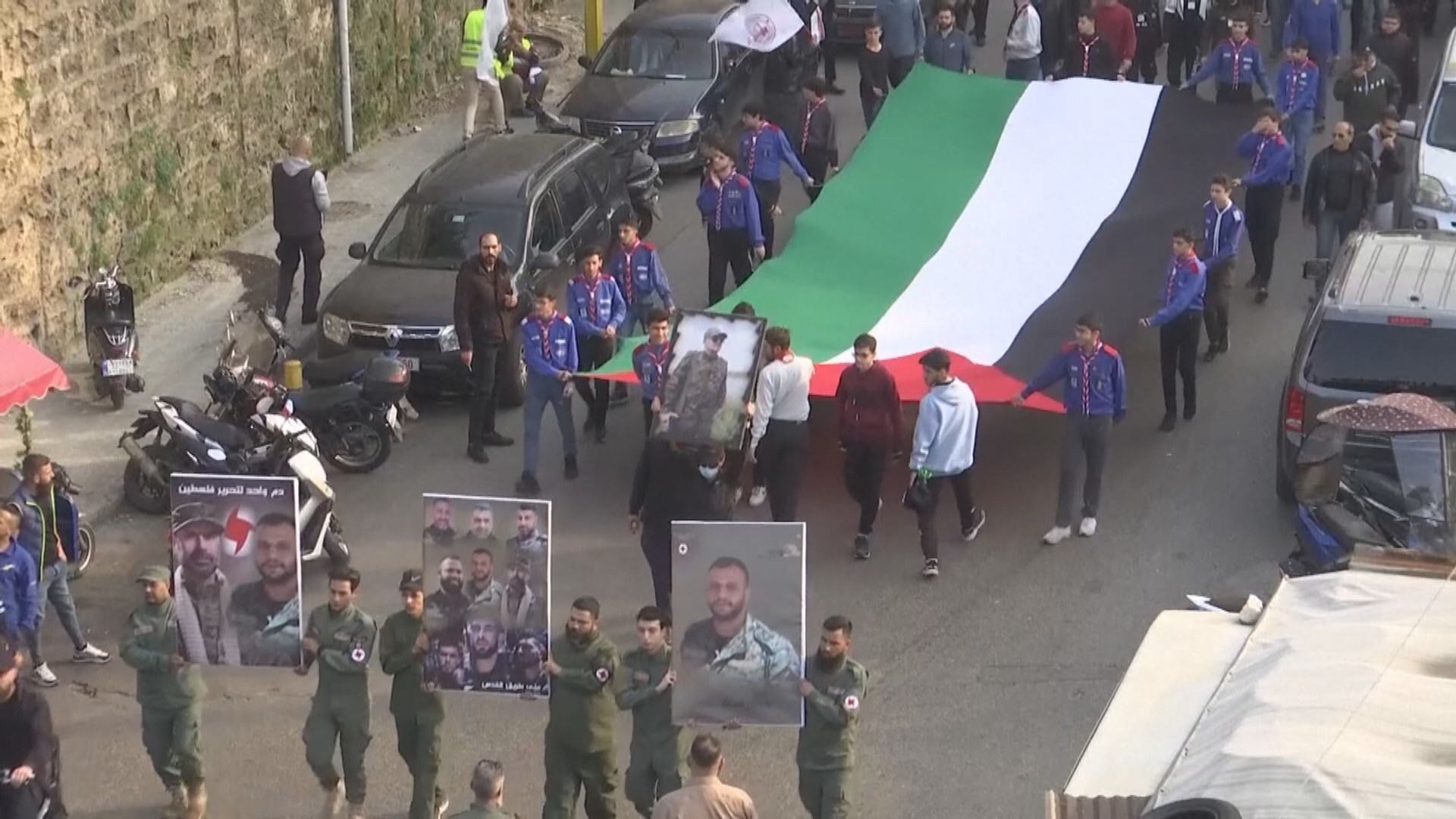 多國有民眾示威聲援巴勒斯坦人並要求加沙立即停火