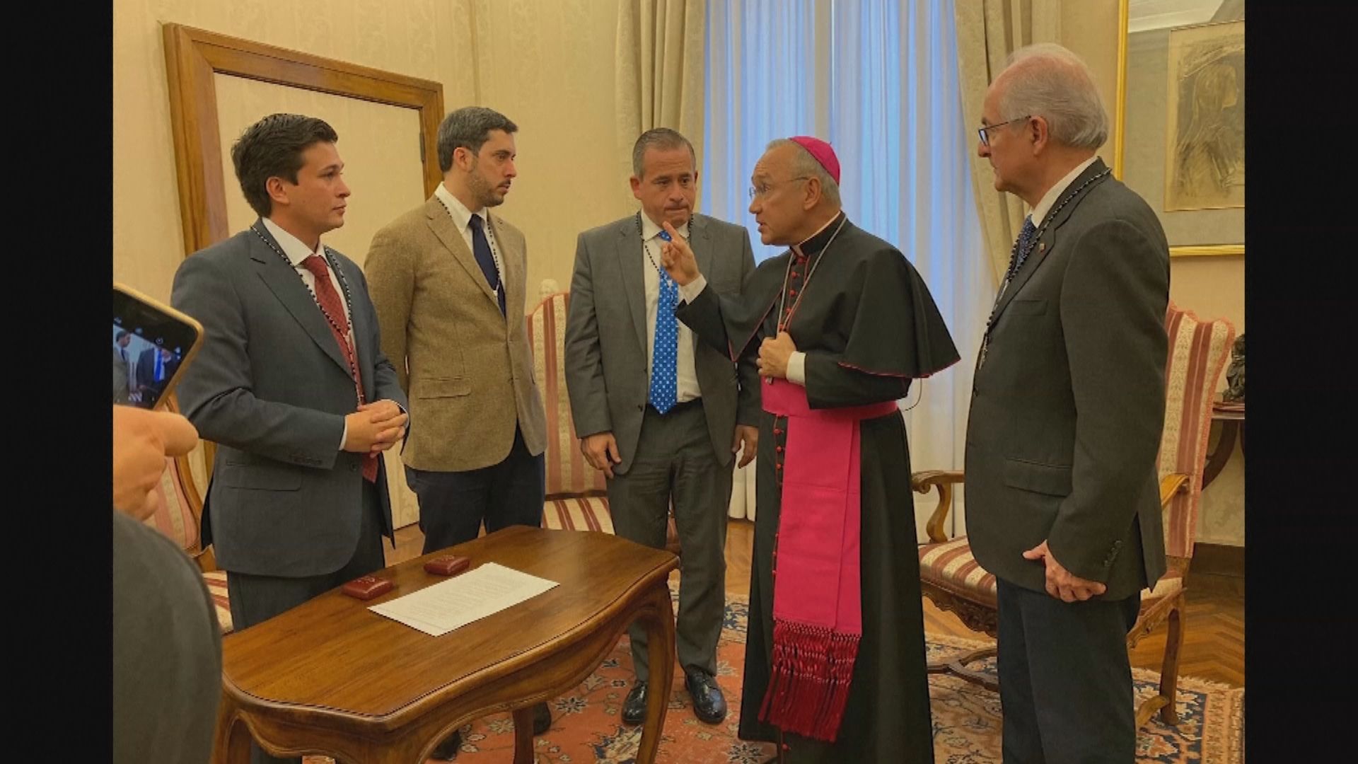 委內瑞拉反對派晤梵蒂岡官員