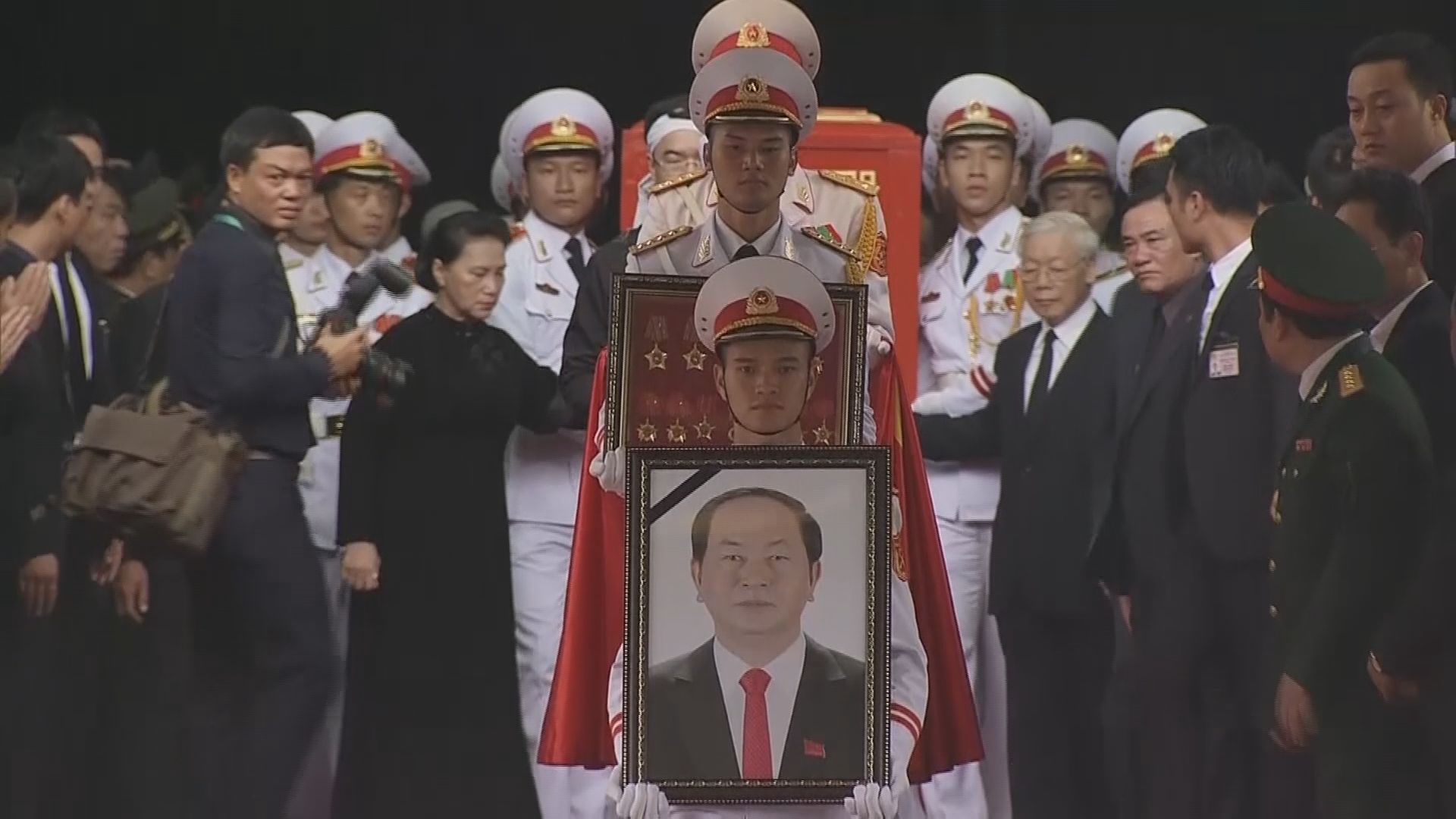 越南為已故國家主席陳大光舉行國葬
