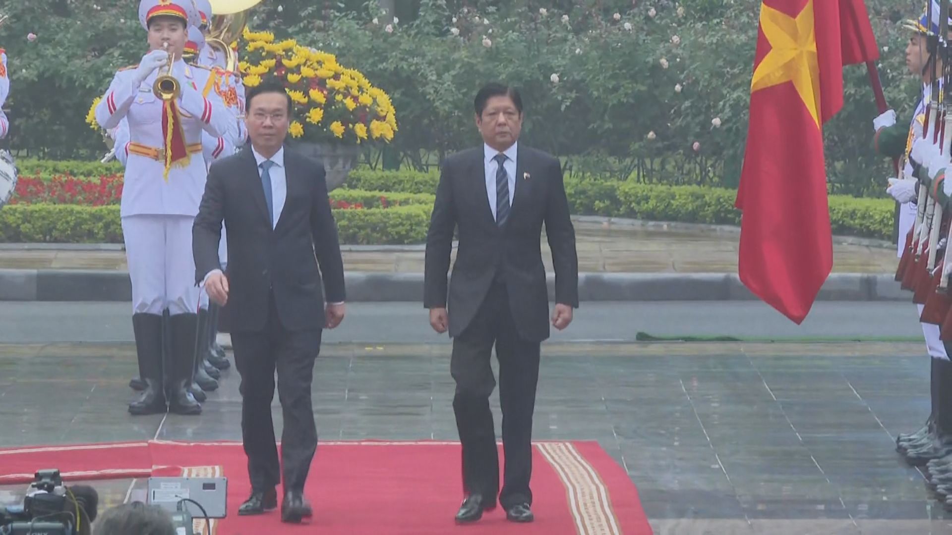 菲律賓總統小馬可斯國事訪問越南
