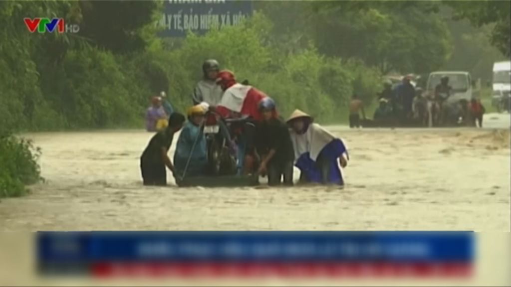 越南北部暴雨成災7死12人失蹤