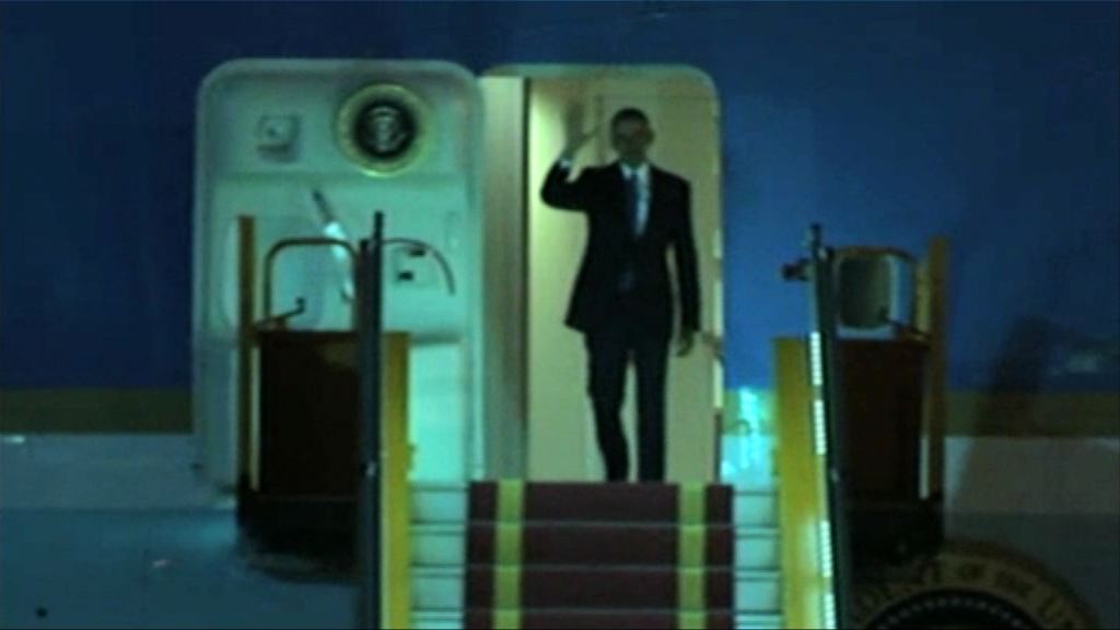 奧巴馬抵越南河內展開訪問行程
