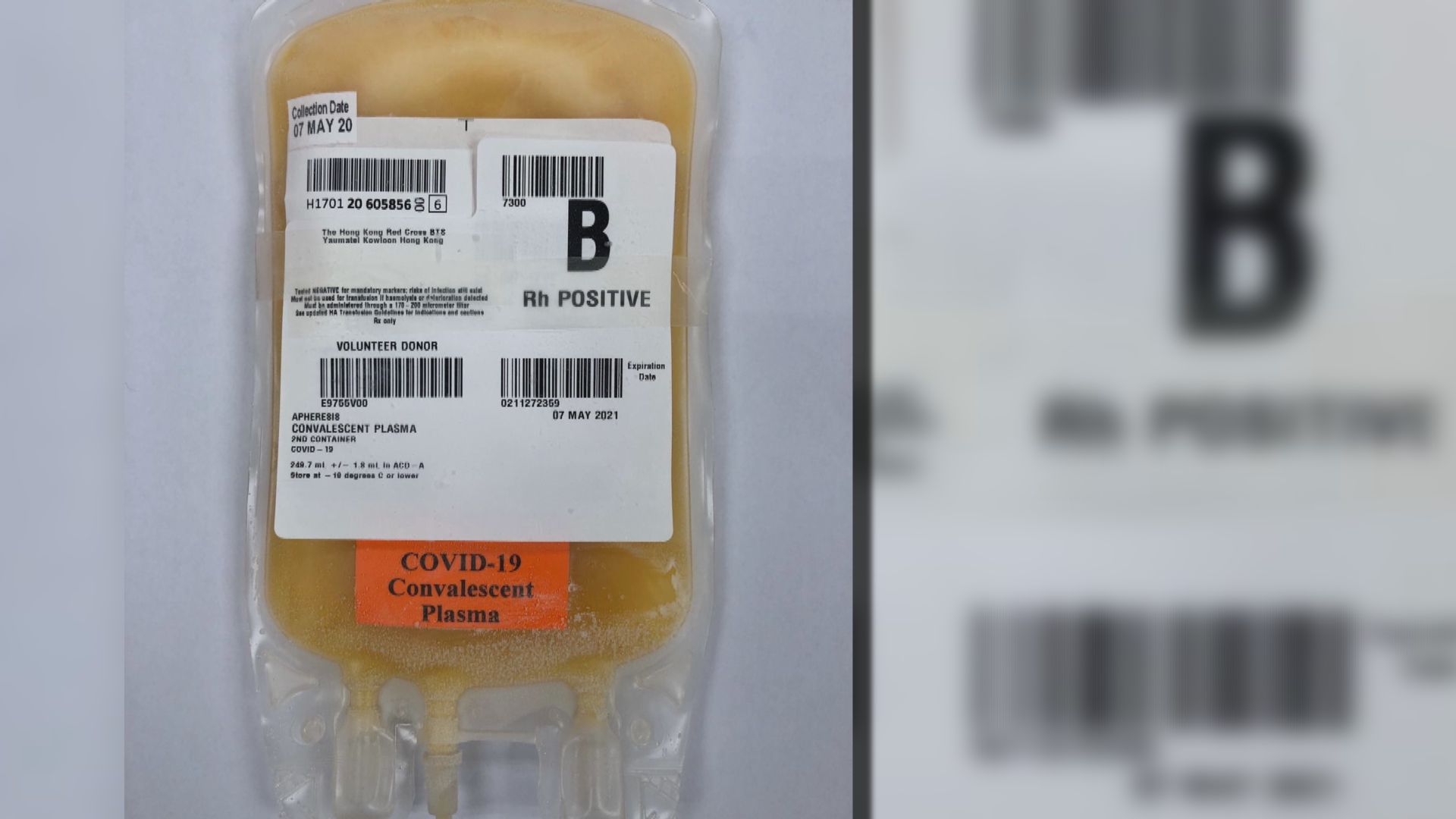 紅十字會冀更多康復者捐血漿治重症病人