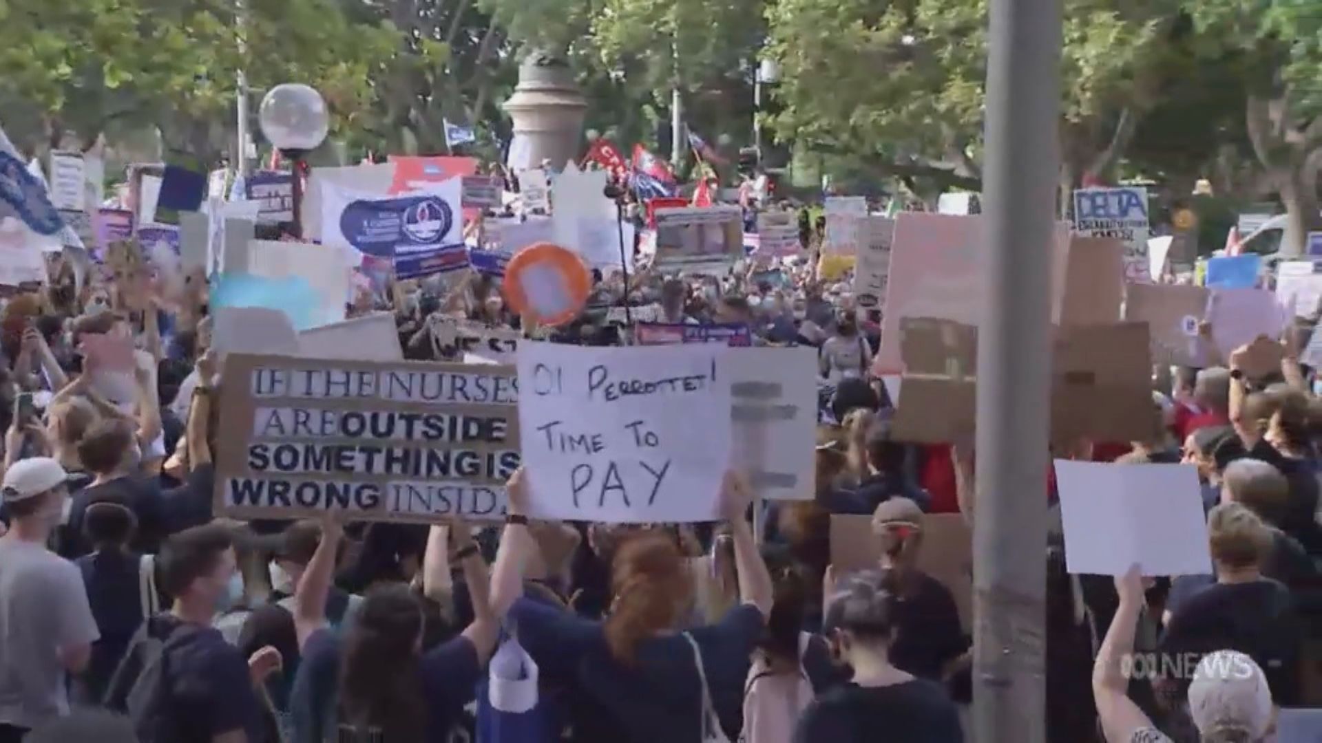 悉尼護士大罷工促增加薪酬及人手