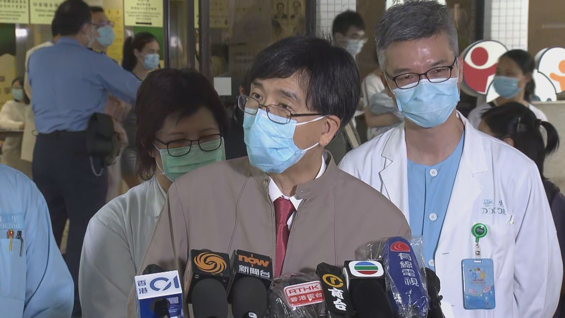 廣華六病人院內感染　袁國勇料與病人脫口罩有關