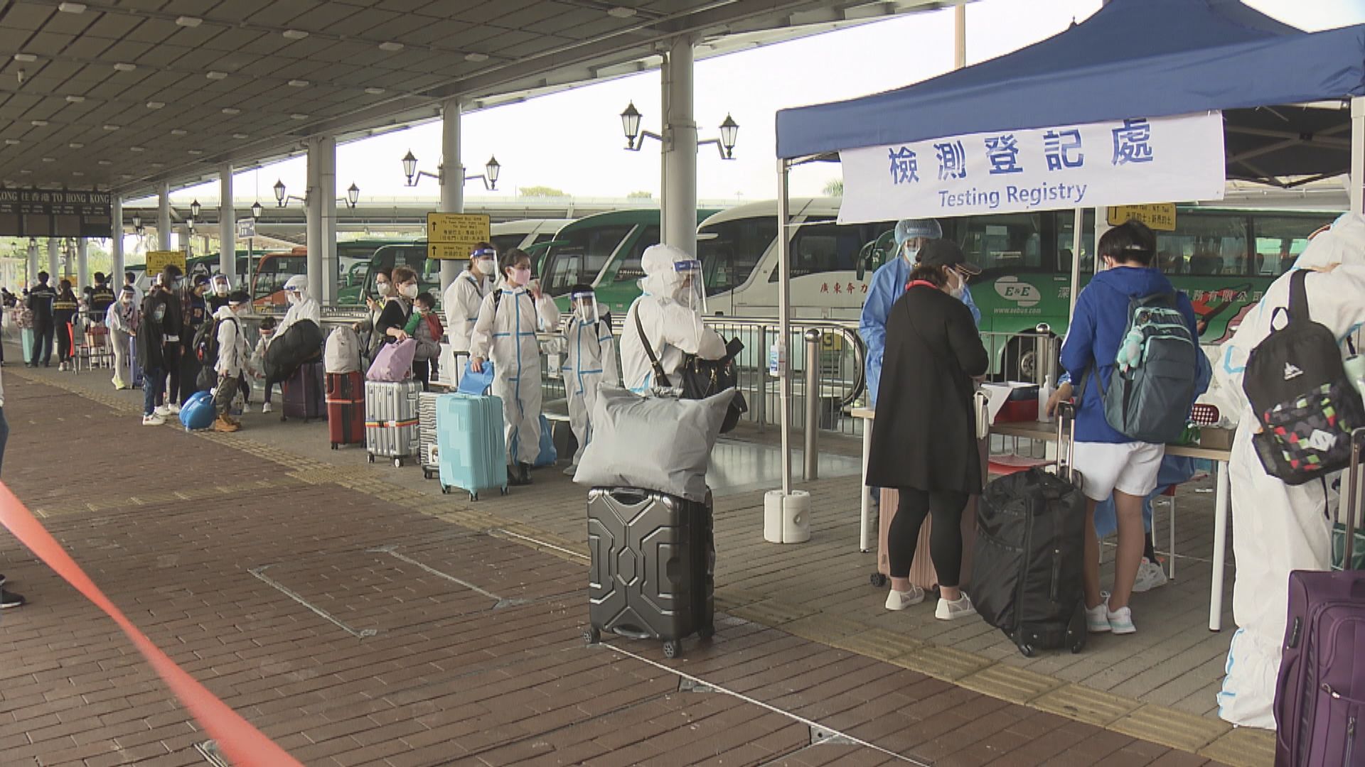 深圳灣口岸離境檢測需時三小時　政府籲下午三時後過關