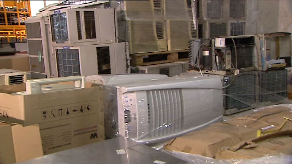 回收商半年收逾二百噸電子廢物