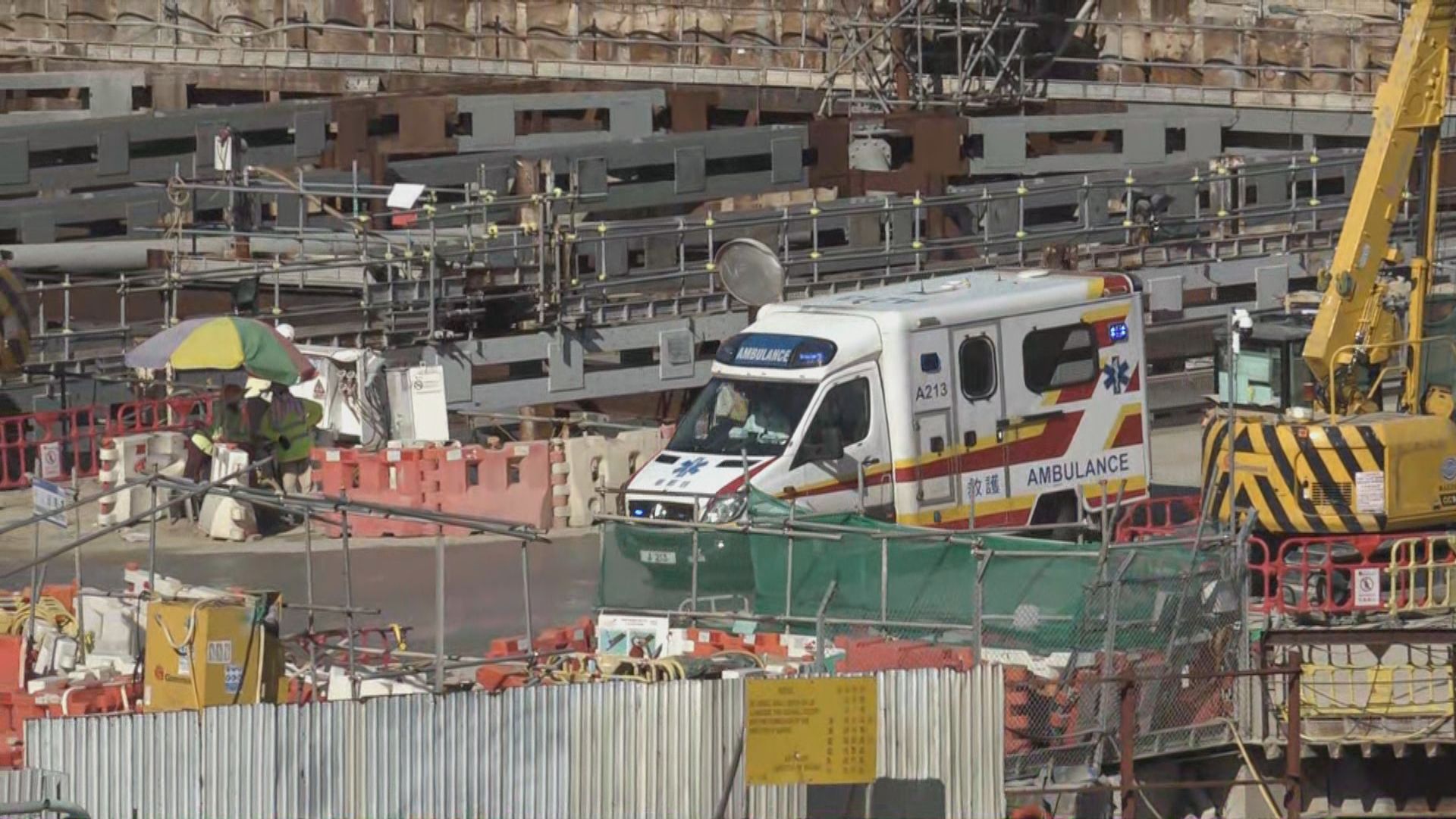 九龍城一地盤發生致命工業意外　警方及勞工處調查原因