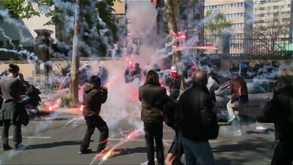 多國五一示威土耳其法國爆衝突