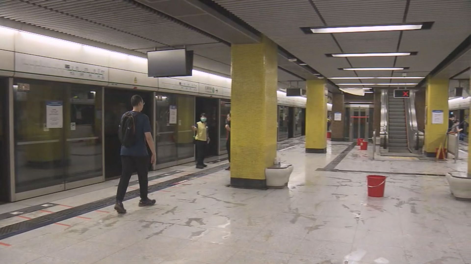 港鐵今早重開黃大仙車站觀塘綫全綫列車服務恢復