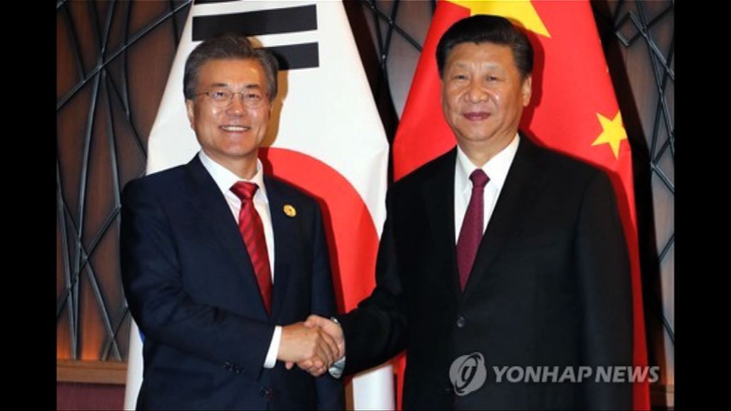 中韓首腦討論北韓和雙邊關係