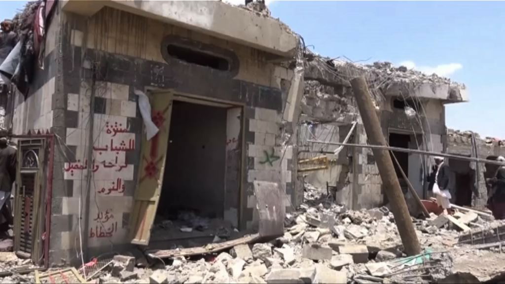 也門酒店遭多國聯軍空襲　逾30人死
