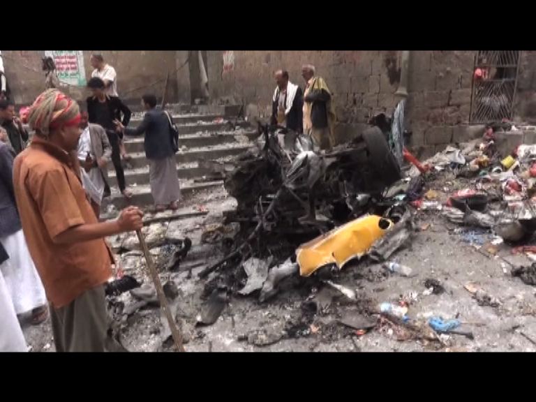 伊斯蘭國襲也門胡塞武裝清真寺